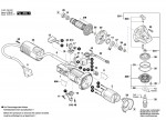 Bosch 3 601 C94 071 GWS 750 Angle Grinder 230 V / GB Spare Parts GWS750